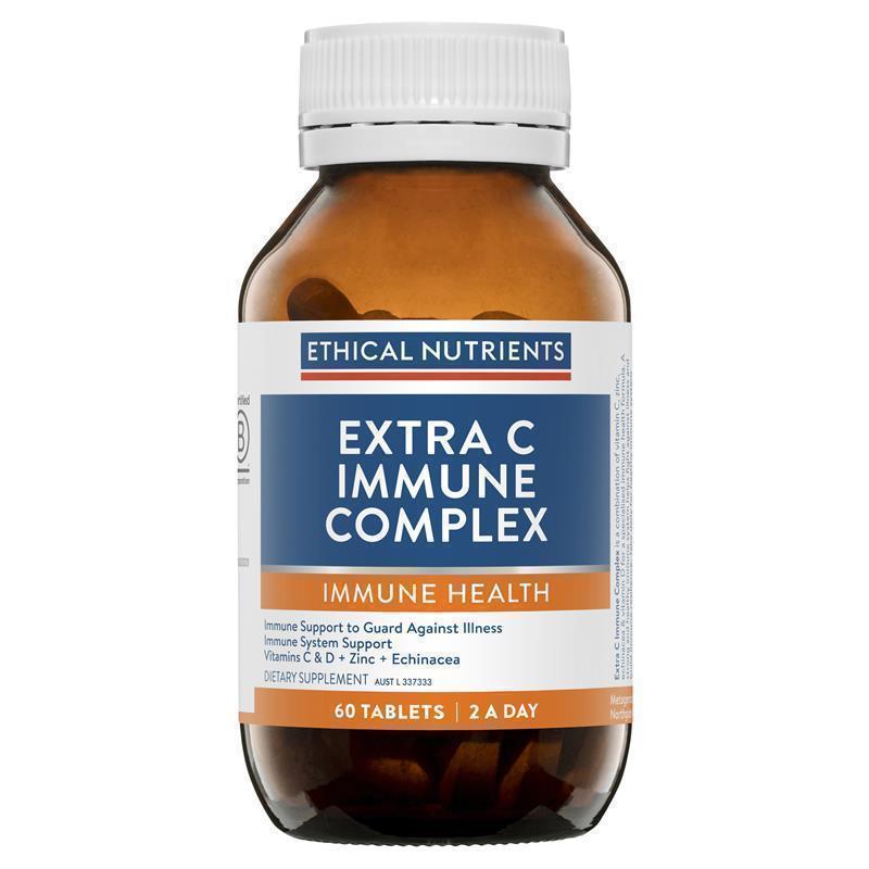 Ethical Nutrients Extra C Immune Complex 60 Tablets chính hãng Úc