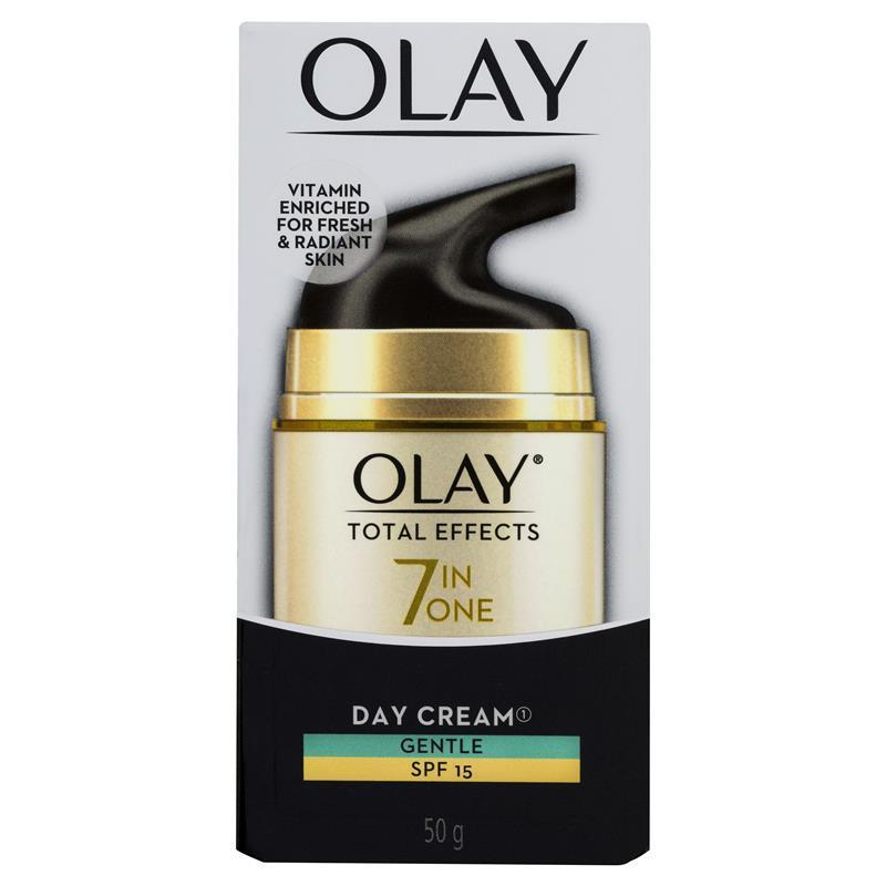 Olay Total Effects 7 in One Day Face Cream Gentle SPF 15 50g chính hãng Úc