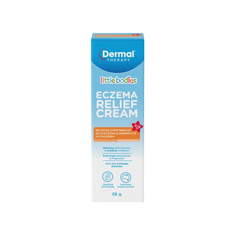 Dermal Therapy Little Bodies Eczema Relief Cream Tube 56g chính hãng Úc