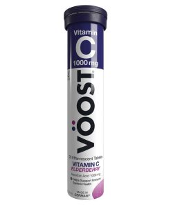 Voost Vitamin C Elderberry Effervescent Tablets 20 Pack chính hãng Úc
