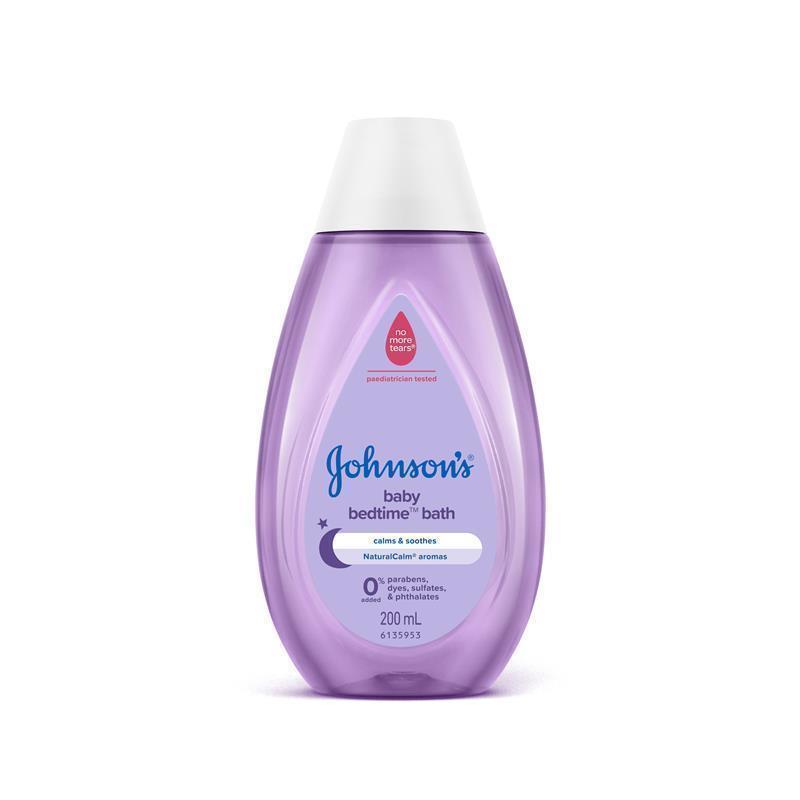 Johnson's Bedtime Jasmine & Lily Scented Baby Bath 200mL chính hãng Úc