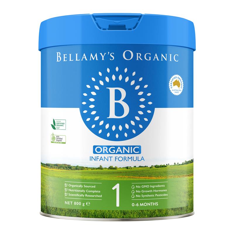 Bellamys Step 1 Infant Formula 800g chính hãng Úc