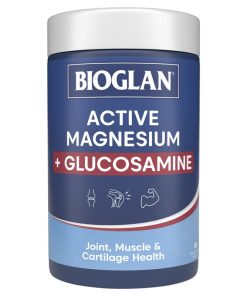Bioglan Magnesium + Glucosamine 180 Tablets chính hãng Úc