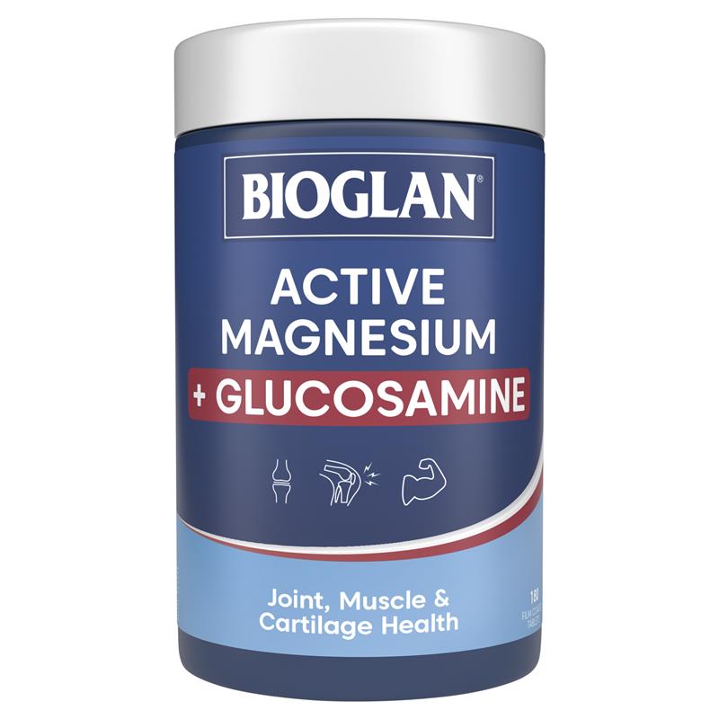 Bioglan Magnesium + Glucosamine 180 Tablets chính hãng Úc