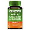 Cenovis Garlic, Horseradish + C Complex 120 Capsules chính hãng Úc
