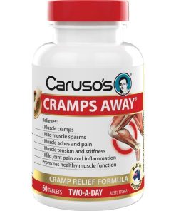 Carusos Cramps Away 60 Tablets chính hãng Úc