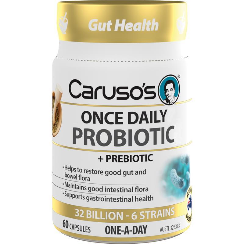 Carusos Probiotic Once Daily 60 Capsules chính hãng Úc
