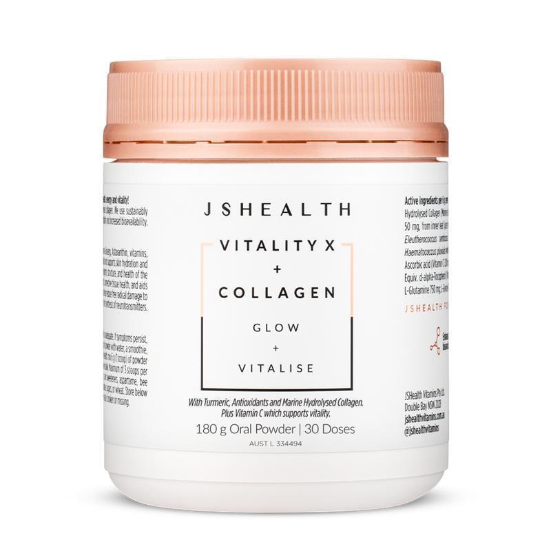 JSHealth Vitality X + Collagen 180g chính hãng Úc