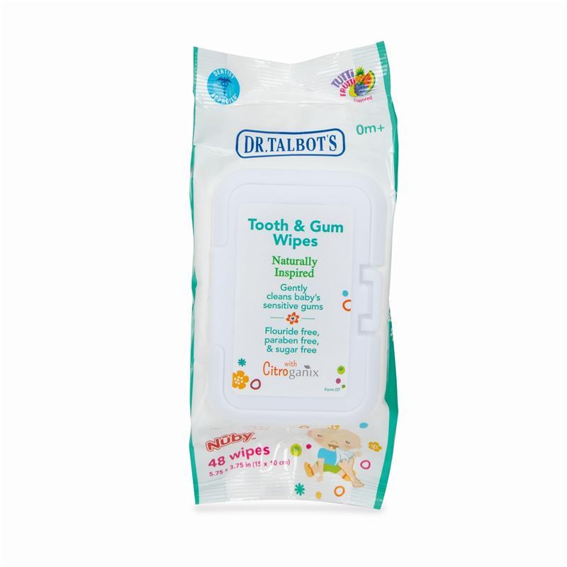 Nuby Bamboo Citroganix Pacifier and Teether Wipes 48 Pack chính hãng Úc