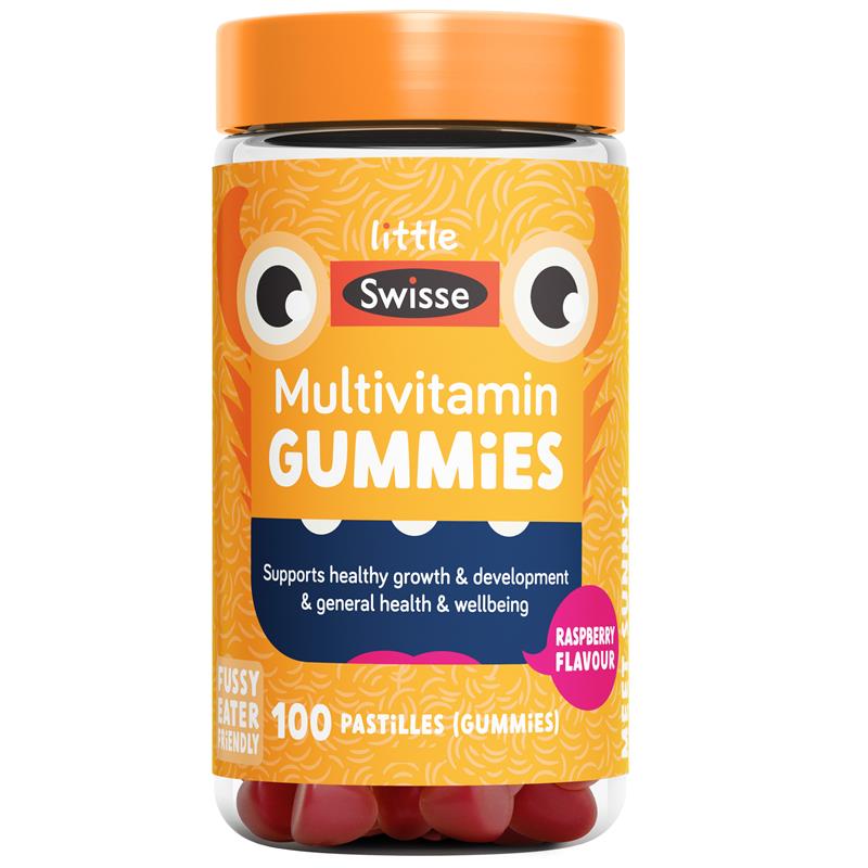 Little Swisse Multivitamin Gummies 100 Pack chính hãng Úc