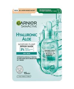 Garnier Hydra Bomb Hyaluronic Aloe Vera Serum Sheet Mask chính hãng Úc