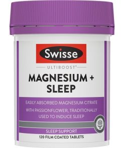Swisse Ultiboost Magnesium + Sleep 120 Tablets chính hãng Úc