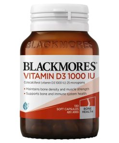 Blackmores Vitamin D3 1000IU 130 Capsules chính hãng Úc