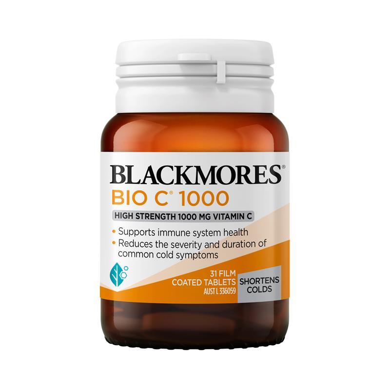 Blackmores Bio C 1000mg 31 Tablets chính hãng Úc