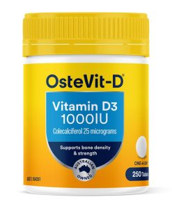 OsteVit-D Vitamin D3 1000IU 250 Tablets chính hãng Úc