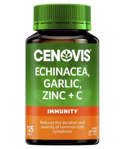 Cenovis Echinacea, Garlic, Zinc + C 125 Tablets chính hãng Úc