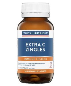 Ethical Nutrients Extra C Zingles Berry 50 Tablets chính hãng Úc