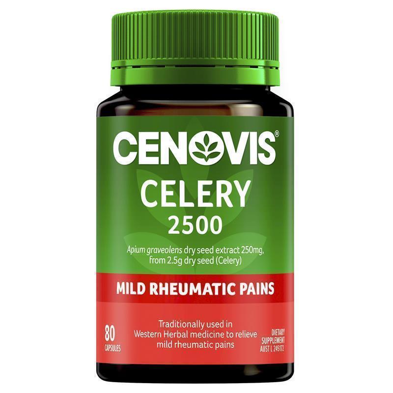 Cenovis Celery 2500 80 Capsules chính hãng Úc