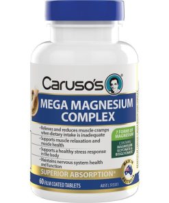 Carusos Mega Magnesium Complex 60 Capsules chính hãng Úc