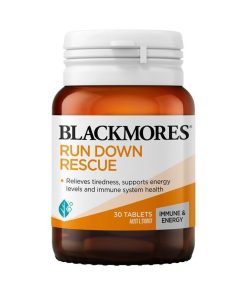 Blackmores Run Down Rescue 30 Tablets chính hãng Úc