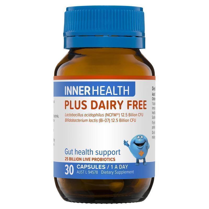 Inner Health Plus Dairy Free Probiotic 30 Capsules Fridge Line chính hãng Úc