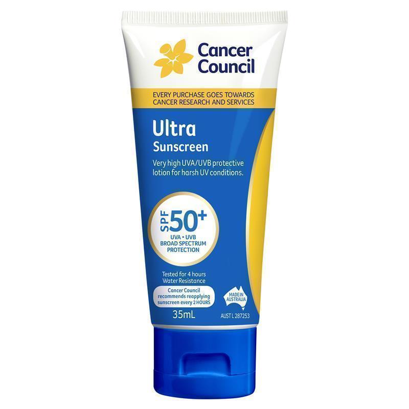 Cancer Council SPF 50+ Ultra 35ml chính hãng Úc