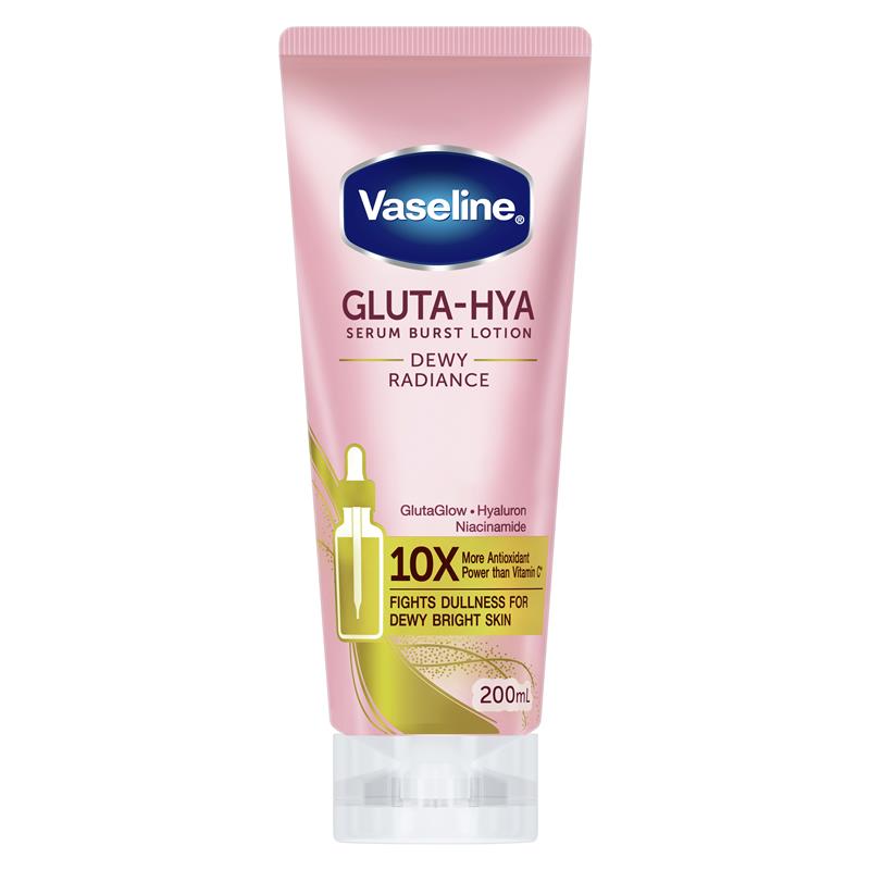 Vaseline Gluta-Hya Serum Boost Lotion Dewy Radiance 200ml chính hãng Úc