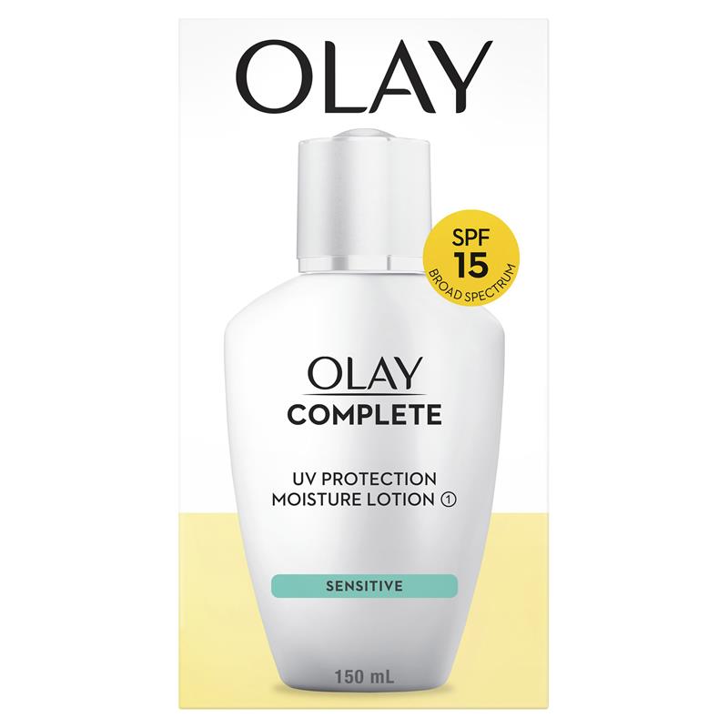 Olay Complete UV Protection Moisturiser Lotion Sensitive SPF15 150mL chính hãng Úc
