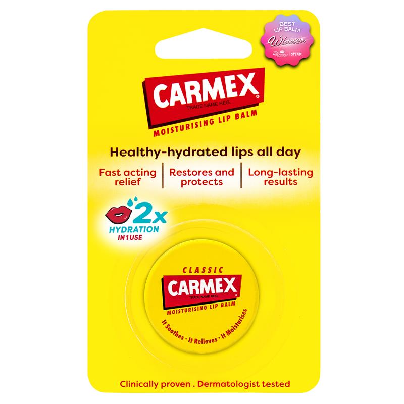 Carmex Lip Balm Jar 7.5g chính hãng Úc