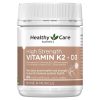 Healthy Care High Strength Vitamin K2 + D3 90 Capsules chính hãng Úc