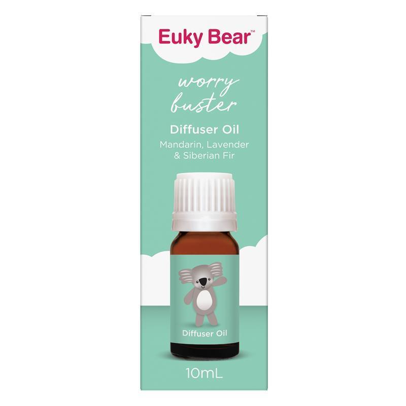 Euky Bear Worry Buster Toddler Diffuser Oil 10ml chính hãng Úc