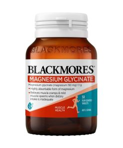 Blackmores Magnesium Glycinate 50 Tablets chính hãng Úc