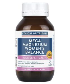 Ethical Nutrients Mega Magnesium Women’s Balance 60 Tablets chính hãng Úc