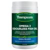 Thompsons Omega 3 Odourless Fish Oil 400 Capsules chính hãng Úc