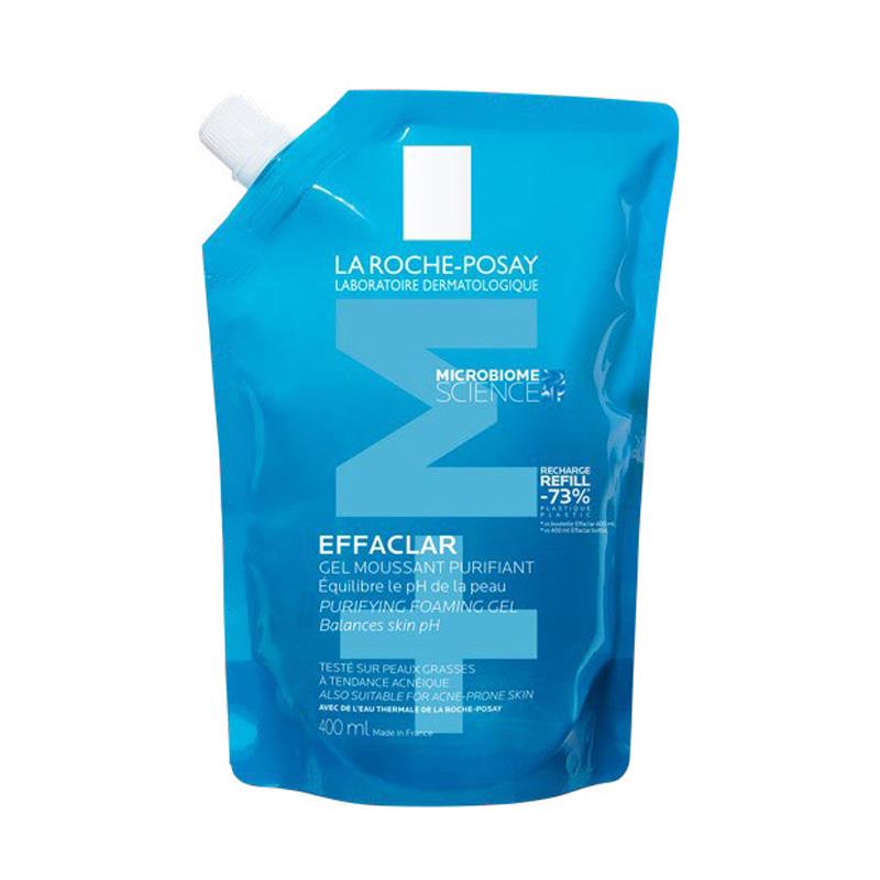 La Roche Posay Effaclar Foaming Gel Moussant Eco Refill 400ml chính hãng Úc