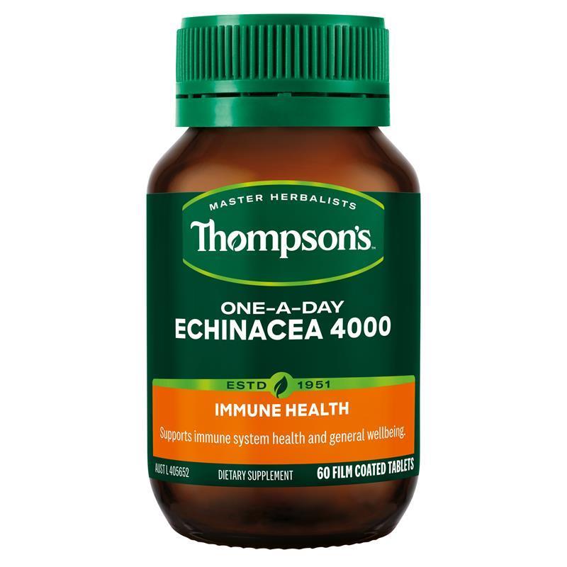 Thompson's One-A-Day Echinacea 4000mg 60 Tablets chính hãng Úc