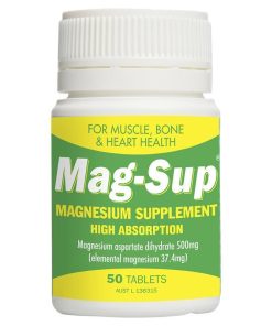 Mag-Sup 500mg 50 Tablets chính hãng Úc