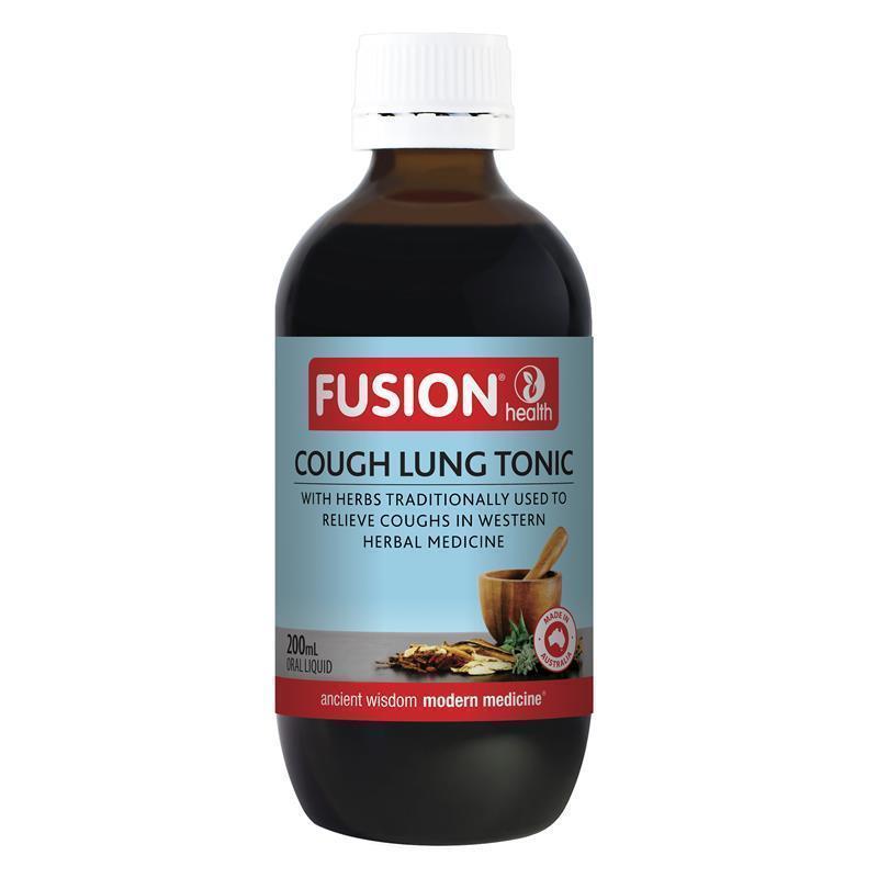 Fusion Cough Lung Tonic 200ml chính hãng Úc