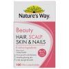 Nature's Way Beauty Hair Scalp Skin & Nails 100 Tablets chính hãng Úc