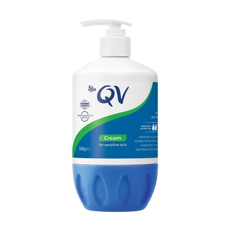 QV Moisturising Cream 500G Pump Pack chính hãng Úc