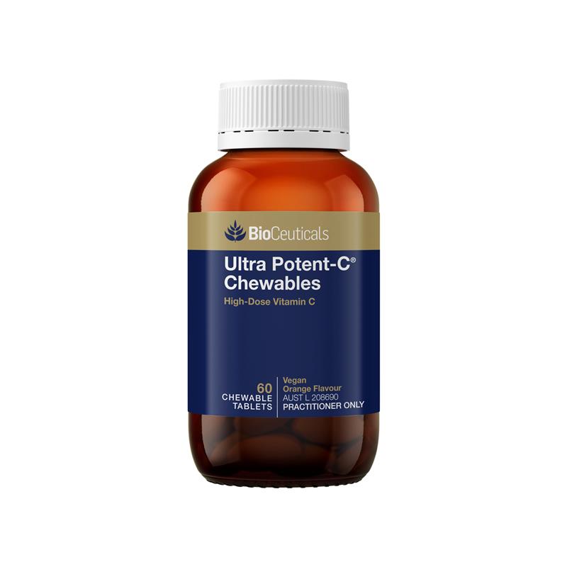 BioCeuticals Ultra Potent-C® Chewables 60 Tablets chính hãng Úc