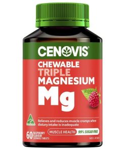 Cenovis Magnesium Chewable 60 Tablets chính hãng Úc