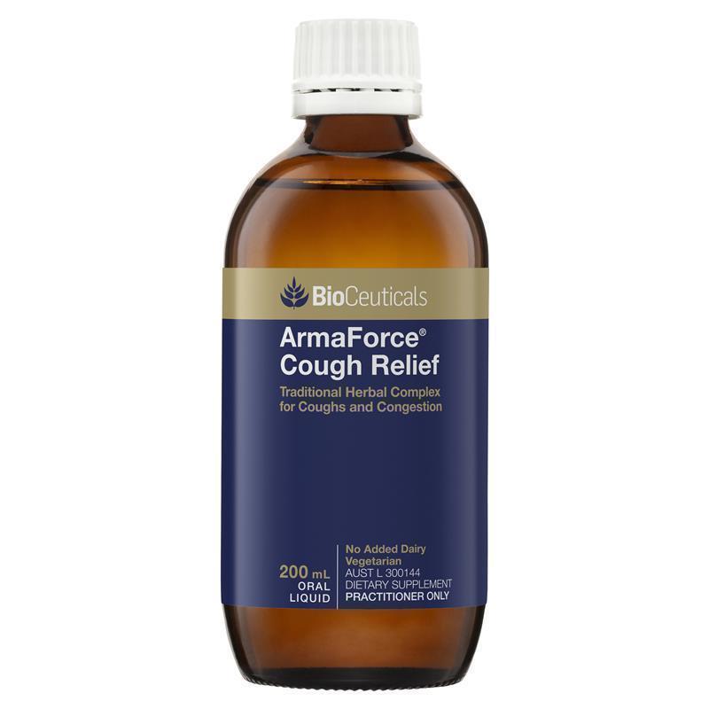 BioCeuticals ArmaForce® Cough Relief 200mL chính hãng Úc