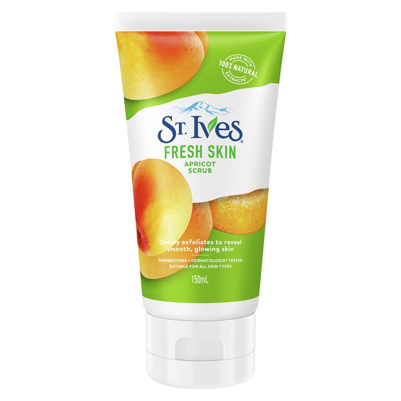 St Ives Fresh Skin Scrub Apricot 150ml chính hãng Úc