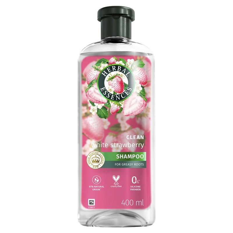 Herbal Essences Bio Renew White Strawberry & Mint Shampoo 400ml chính hãng Úc