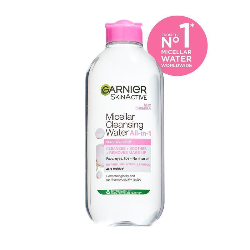 Garnier SkinActive Micellar Cleansing Water For All Skin Types 400ml chính hãng Úc