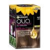 Garnier Olia 6.0 Light Brown Permanent Hair Colour No Ammonia 60% Oils chính hãng Úc