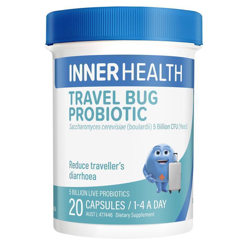 Inner Health Travel Bug 20 Capsules chính hãng Úc