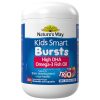Nature's Way Kids Smart Omega3 Fish Oil Trio 180 Capsules chính hãng Úc