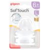 Pigeon SofTouch Teat L 2 Pack chính hãng Úc
